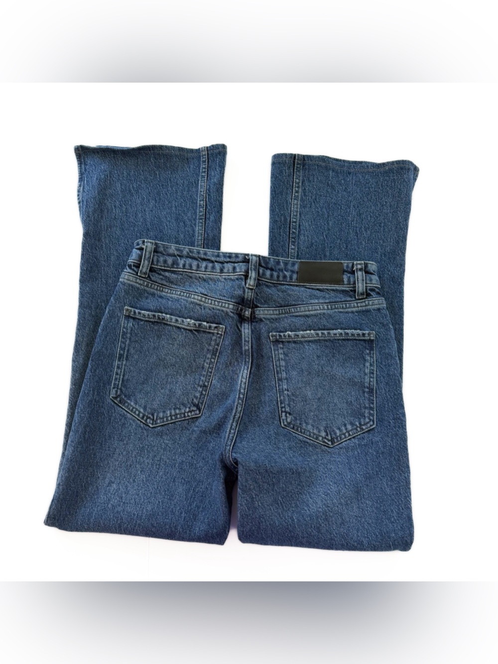 Rails Jeans Womens 28 Sunset High Rise Slim Ankle Flare Split Hem - Picture 7 of 9